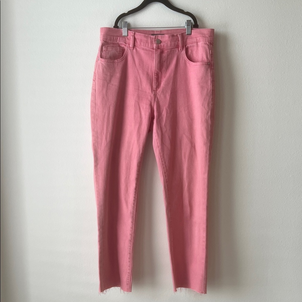 DL1961 Pink Straight Leg Women's Jeans